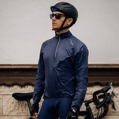 Santic Blue Lightweight Men's Jacket