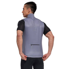 Santic Gray Isgo Men's Windproof Gilet
